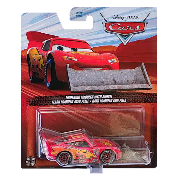 Lightning McQueen with Shovel – Disney Pixar Cars autić